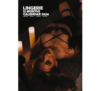 Lingerie Babes 2026 Wall Calendar, A3 Size, Wire-Bound, Full Colour, Free Pack of Calendar Stickers