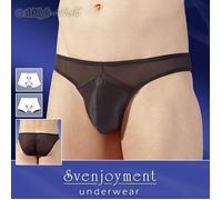Lingerie - Brief Push and Pimp Slip with Powernet black