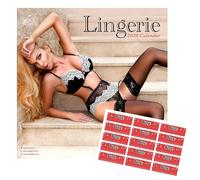 Lingerie Calendar 2026 | Square Wall Calendar | 16 Month | September 2025 to December 2026 | With Free Organisational Stickers