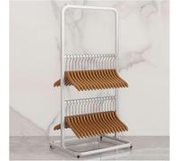 Lingerie Garment Rack 3/4 Tiers Hanger Storage Rack, Boutiques Retail Display Stand, Clothing/Trouser Hanger Storage Shelves, Underwear Socks Gloves Scarves Organizer