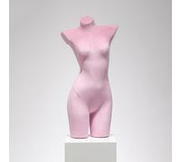 Lingerie Mannequin Versatile And Decorative Female Mannequin Torso Underwear Display Adult Female Full Size Body Form Display Mannequin Body Form Mann(Pink)