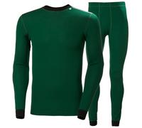 Helly Hansen Men's Comfort Light Insulated Base Set Green S