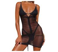 Lingerie Sets for Women Uk, See Through Push Up Corsets Lingeries Sets Hollow out Women's Lingerie Sets Sexy Underwear with Thigh Garter Choker