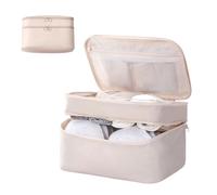 Lingerie Storage Bag - 11" Underwear Organizer, Multifunction Travel Case, Cosmetic Packaging Pouch | Lightweight Underwear Bag for Vacation Office