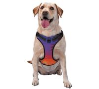 Lingering Light Of The Setting Sun Dog Harness For Small, Medium, And Large Dogs - Reflective Straps, Adjustable Fit With Quick-Release Buckles