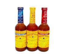 Lingham's Chilli Relish Sauce collection Pack of 3. Original, Ginger Garlic and Extra Hot