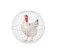 LINGHGD Ball Shaped Movable Plastic Chicken House, 3 Pcs Outdoor Rollable Round Chicken Cage Rabbits Walking Enclosure, For Outdoor Farm Use