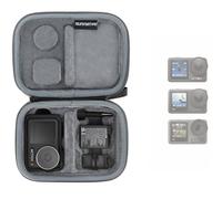 LINGHUANG for DJI OSMO Action 5 Pro 4 3 Case, Storage Bag Carrying Case with Carabiner for DJI OSMO Action 3,4,5 Pro Standard Combo