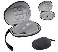 LINGHUANG MX Master 4 Mouse Case Portable Hard EVA Travel Case for Logitech MX Master 4/3/MX Master 2S/MX Master Advanced Wireless Mouse-Black