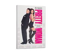 LINGJING Pretty Woman Classic Movie Poster Wall Art Poster Prints Home Decor Picture Canvas Painting Posters 12x18inch(30x45cm)