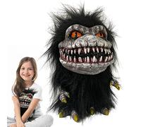 LINGJIONG Critter Prop Doll, Small Animal Props Latex Plush Doll, Horror Movie Stuffed Toy For Adult Collector On Halloween Birthday