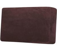 LINGKY Sofa Seat Cushion Cover, Sofa Cushion Slipcovers Stretch Velvet, Universal Non-Slip Couch Cushion Covers Replacement for Individual Furniture Protector (Chocolate,2 Seater)