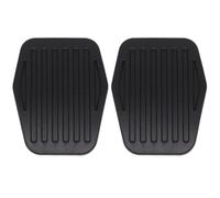 LINGLW Car Pedal Pad Kit, Clutch and Brake Pedal Pad Rubber, for Ford Focus Grand C-Max 2003-2018,Rubber Break Pedal Cover and Rubber Clutch Pedal Pad