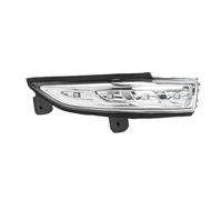 LINGLW Side Mirror Indicator Light For Chevy Spark 2011-2017 Clear Lens Silver Housing Wing Mirror Indicator Turn Signal Light Rearview Mirror Signal Lamp,1Pcs Right