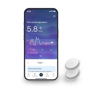 Lingo by Abbott| 4-week CGM Pack | Wearable Glucose Tracker | See your Glucose Response to Food, Exercise, Sleep | Continous Glucose Monitor & App to Support your Health Goals | For iPhone & UK Only