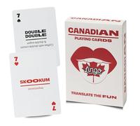 Lingo Canadian Slang Playing Cards | 52 Funny Expressions & Phrases | Fun Card Game Gift for Proud Canadians, Expats & Hockey Fans | Conversation Starter for Adults