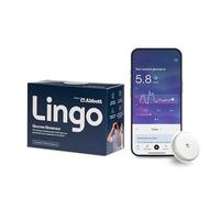 Lingo Continuous Glucose Monitor (CGM). 24/7 tracking. Made by Abbott