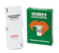 Lingo Irish Slang Playing Cards | 52 Funny Expressions & Phrases | Fun Card Game Gift for Americans, St Patrick's Day & Heritage Lovers | Conversation Starter for Adults