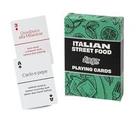 Lingo Italian Street Food Playing Cards | Italian Street Food Recipes & Tips Travel Flashcard Deck