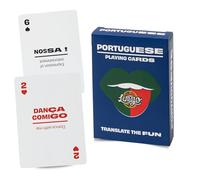Portuguese Lingo Playing Cards | Travel Flashcards | Learn Portuguese Vocabulary in A Fun & Easy Way | 52 Essential Translations