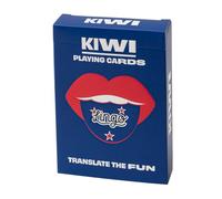 Lingo Slang Playing Cards | Language Learning Game Set | Fun Visual Flashcard Deck to Increase Vocabulary and Pronunciation Skills (Kiwi Slang)