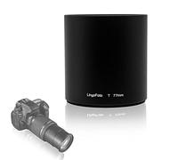 LingoFoto 77mmx78mmm Screw in Metal Lens Hood for Mirror Tele Reflex Camera Lens with 77mm Filter Thread Absorb Unnecessary Ambient Light