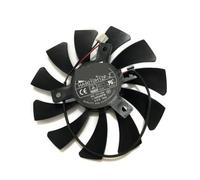 LINGOZS 1 Piece HA9010H12F-Z,85MM 0.57A 2Pin,GPU VGA Cooler,Video Card Fan, For MSI Geforce for GTX 1650 for AERO for ITX,Graphics Cooling
