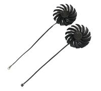LINGOZS 2Pcs/Set,Graphics Card Fan,PLD10010B12HH, For MSI RX 6600XT 6700XT MECH 2X, For for RTX 3060 3060Ti VENTUS,Video Cards Cooling