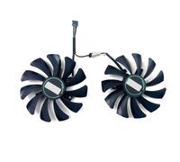 LINGOZS Cooling Fan 85mm 4pin HA9010H12F-Z HY-D09010SH For MSI for GeForce for GTX 1660 1660TI RTX 2060 for VENTUS Video Card Fans