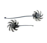 LINGOZS Cooling Fan 85MM GA91S2U Cooler For PNY for GeForce for RTX 2060 2070 for XLR8 for Gaming for Overclocked Edition GTX 1660 Ti 6GB Twin(Silver)