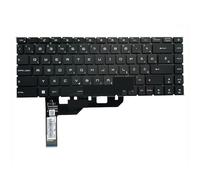 LINGOZS Croatian Hebrew Portuguese Per-Key Colorful/RGB Backlit Keyboard For MSI GS66 GP66 GE66 MS-1543 MS-1544 16V1 16V4 V194222AK3(WB RGB backlit)