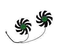 LINGOZS Video Card Fan GPU Cooler For SZSJKJ for CMP 30HX 6GB for Mining, For RX 5700 XT 5700XT 8GB,2Pcs/Set,T129215SU,FDC10H12S9-C(T129215SU)