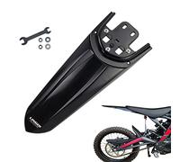 LINGQI RACING 2nd Generation Modified Longer Rear Fender Fit to Sur-Ron Light Bee X And S. Streamlined Long Dirt Pit Mudguards Tail Guard for SURRON.Black