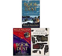 Lingtoolator Books Set (La Belle Sauvage, The Secret Commonwealth, The Good Man Jesus and the Scoundrel Christ)