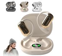 Linguawave Pro - Real-Time Ai Translation Earbuds, Bluetooth 5.4 Translator Earbuds, Linguawave Pro Wireless Earphones with Ai App, Audio, For Travel, Business & Language Learners(Brown)