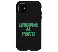 Linguine al Pesto. Italian Pasta Retro Style Case for iPhone 11
