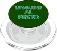 Linguine al Pesto. Italian Pasta Retro Style PopSockets PopGrip for MagSafe