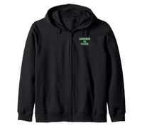 Linguine al Pesto. Italian Pasta Retro Style Zip Hoodie