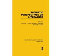 Linguistic Perspectives on Literature
