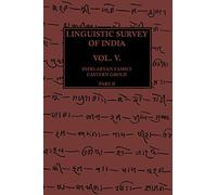 Linguistic Survey Of India Vol V Part II