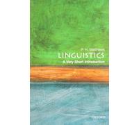 Linguistics: A Very Short Introduction