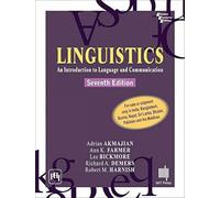 Linguistics:: An Introduction to Language and Communication