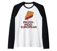 Linguistics Humor Proto-Indo-European (Pie) Raglan Baseball Tee