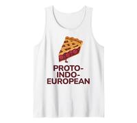Linguistics Humor Proto-Indo-European (Pie) Tank Top