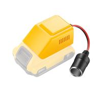 LINGYUE 20V Battery Converter for Dewalt Lithium Battery to 12V 12A，Power Wheel Adapter with Cigarette Lighter Interface for Car Power Tools, Car Refrigerator