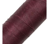 LINHASITA Waxed Thread 100gr / 360 Metres 0.5 mm Thick Polyester Macrame 30 Colours - Garnet-Wine