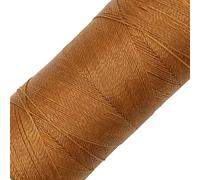 LINHASITA Waxed Thread 100gr / 360 Metres 0.5 mm Thick Polyester Macrame 30 Colours - Light Brown