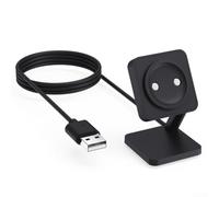 Linhexis Charging Docks Base for Suunto 9 Peak Pro Smart Watch Magnetic Fast Charger Stand USB Cable Compact ABS Black 1000mAh for Desk Nightstand Home Travel