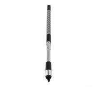 Linhexis Retractable Telescopic Stylus Pen, Extra Long Extendable Aluminum Touch Screen Pen with Flocking Tip for Tablets Smartphones(Black)