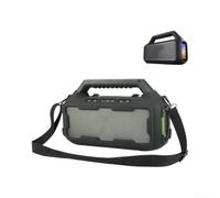 Linhexis Silicone Sleeve for Soundcore Boom 2 Speaker, Shock Resistant Protective Skin with Carry Strap for Camping and Hiking